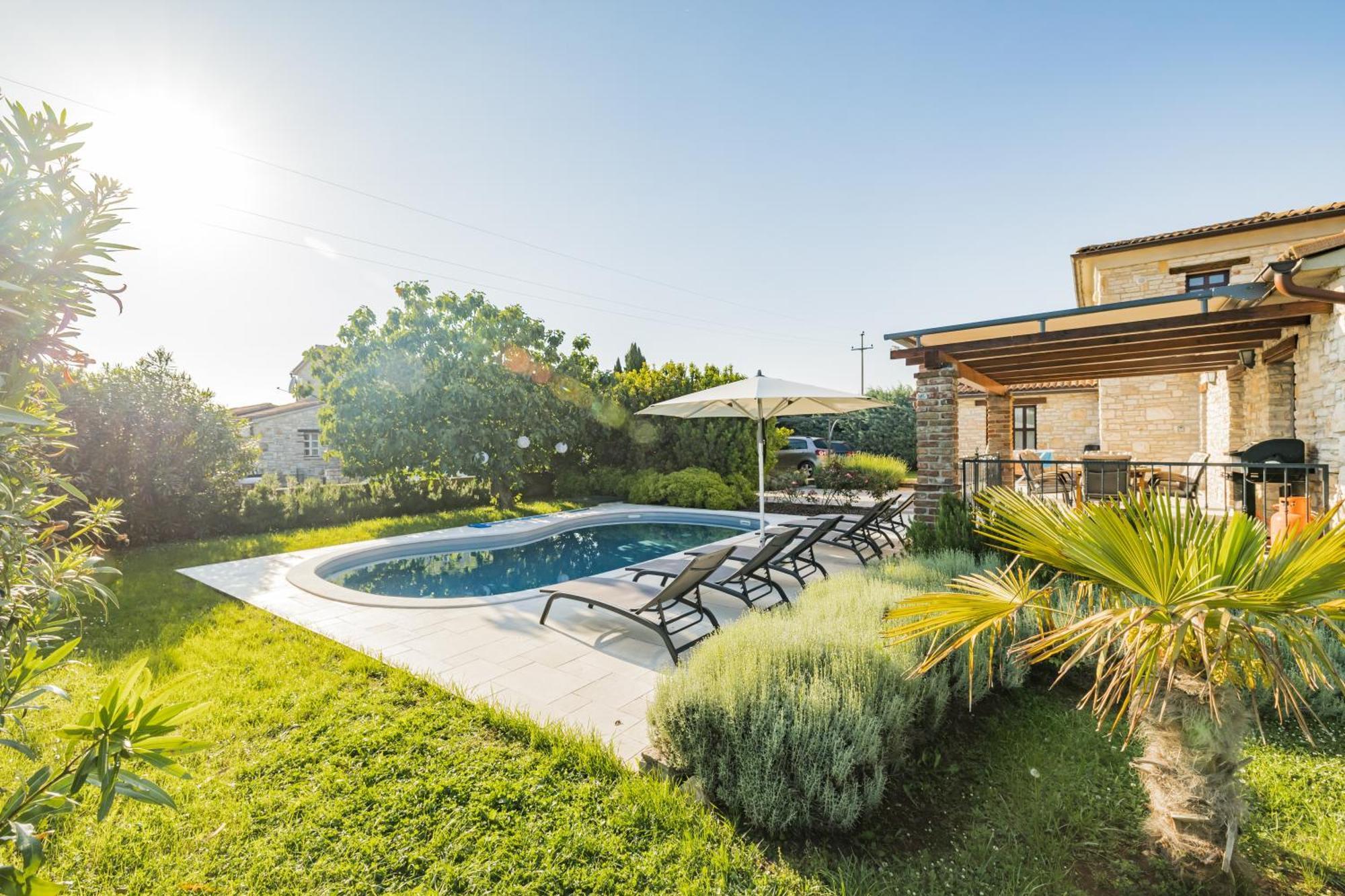 Villa Jurinea In Istrien Mit Pool Barat  Buitenkant foto