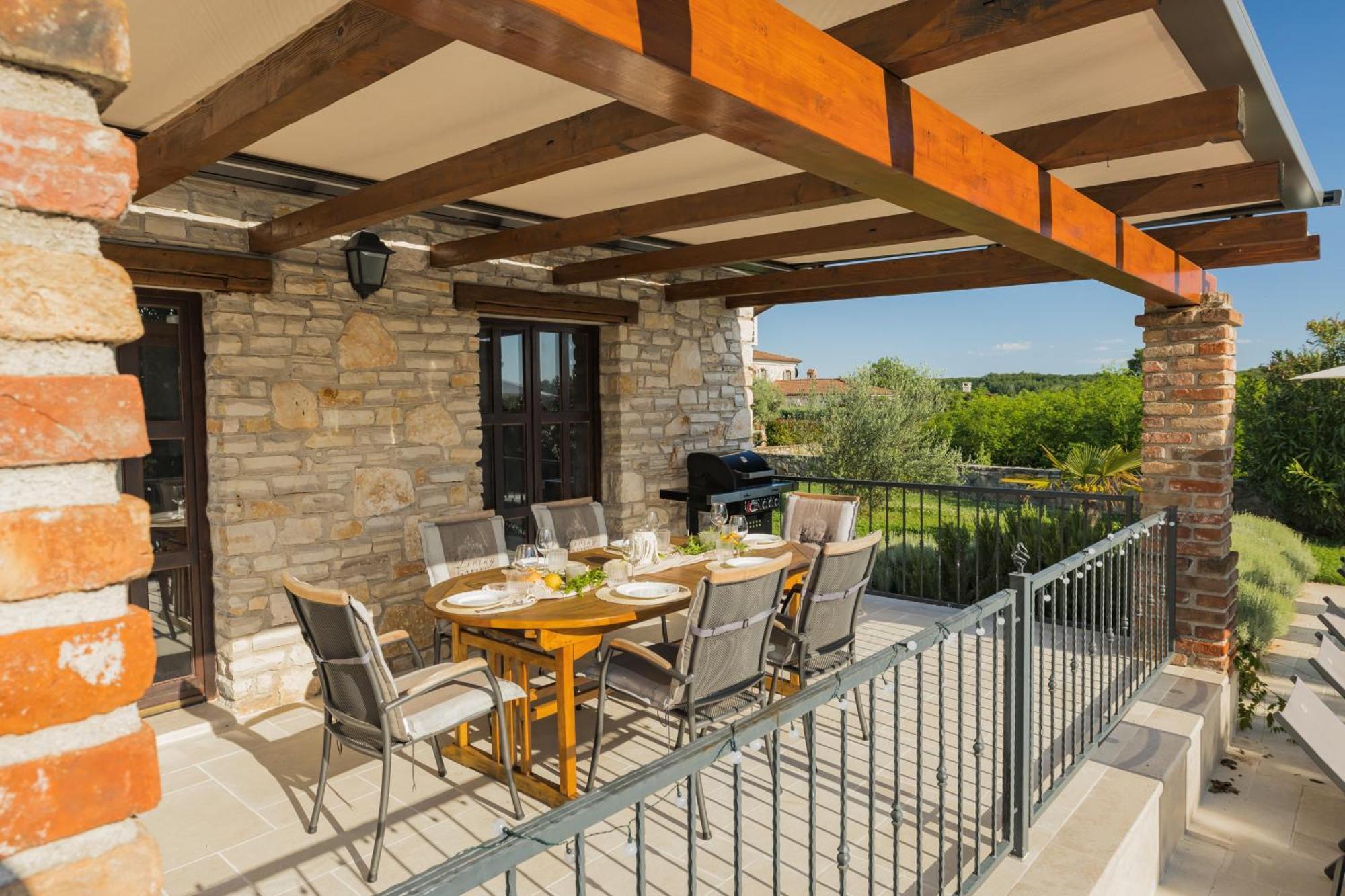 Villa Jurinea In Istrien Mit Pool Barat  Buitenkant foto