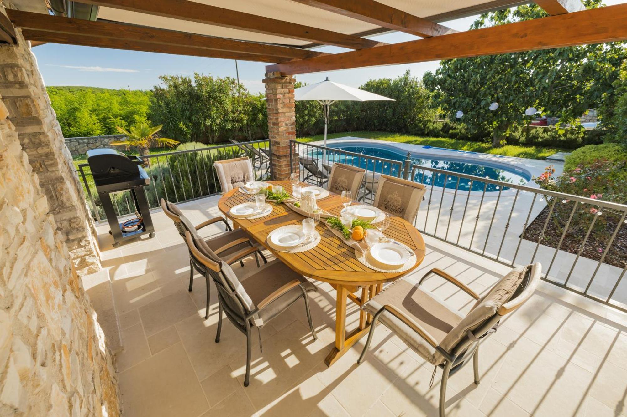 Villa Jurinea In Istrien Mit Pool Barat  Buitenkant foto